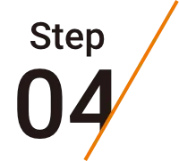 Step04 WEB上で簡単にご予約いただけます。予約した場所からご出発ください。